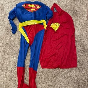 Rubie’s Costume Co Youth Large Superman Costume - Includes Cape